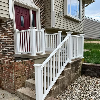 Completed handrail built by ALX